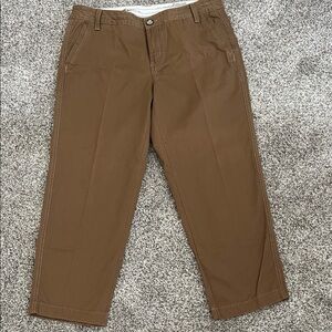 Eddie Bauer Women's Brown Capris